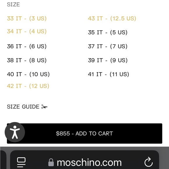 LOVE Moschino Red Suede & Leather Sneakers 38 - Picture 9 of 9